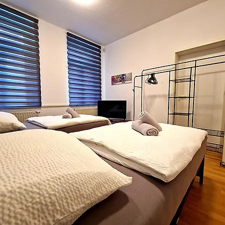 公寓 Happyside Travel & Work #4 - 4 Personen - Wlan - Zentrum 莱比锡