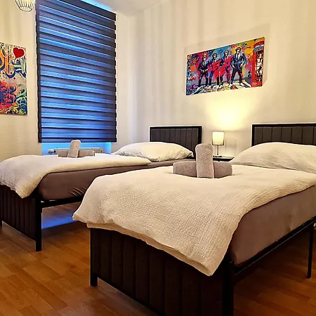 Happyside Travel & Work #4 - 4 Personen - Wlan - Zentrum Apartament *