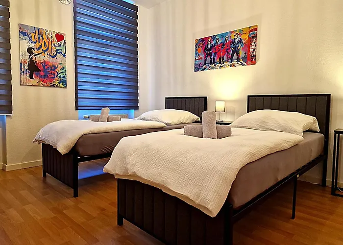Happyside Travel & Work #4 - 4 Personen - Wlan - Zentrum 公寓 *